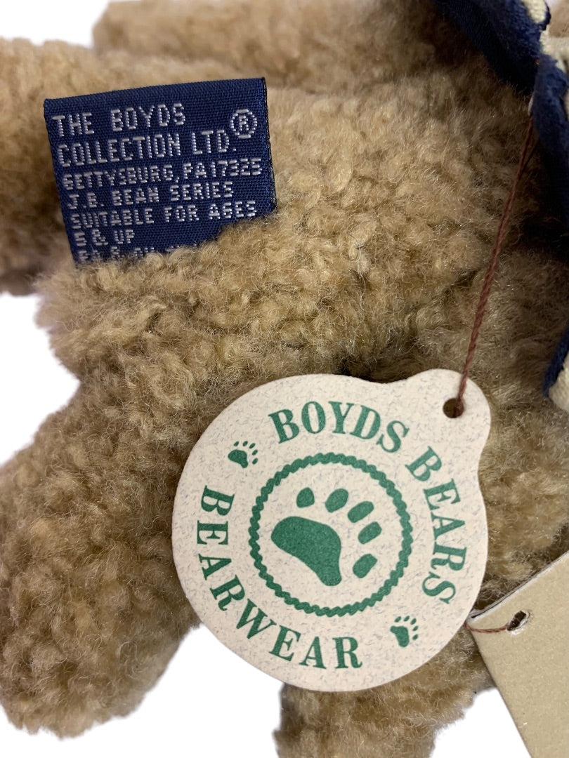 Boyds Bears Plush Jointed Chauncey 1990s Sailor Cap 6 Inch Articulated
