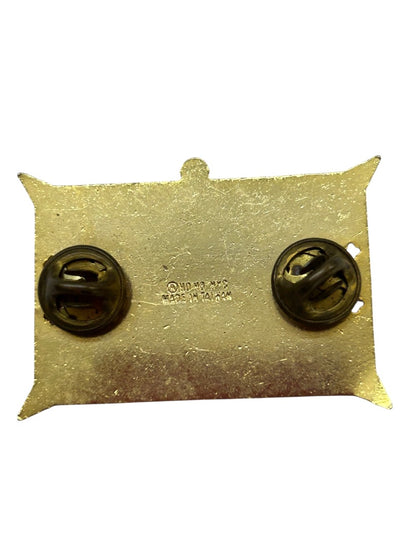 Graeme Park District 14-R 1988 Goldtone Enameled Pin Double Back 1.4" x 2"
