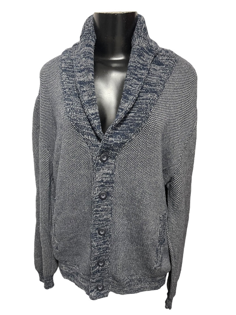 XXL American Rag Cie Button Down Cardigan Sweater Pockets Blue