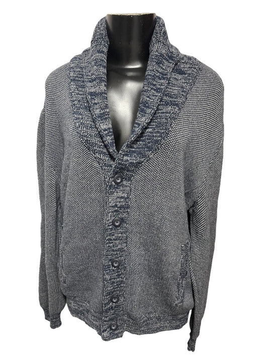 XXL American Rag Cie Button Down Cardigan Sweater Pockets Blue