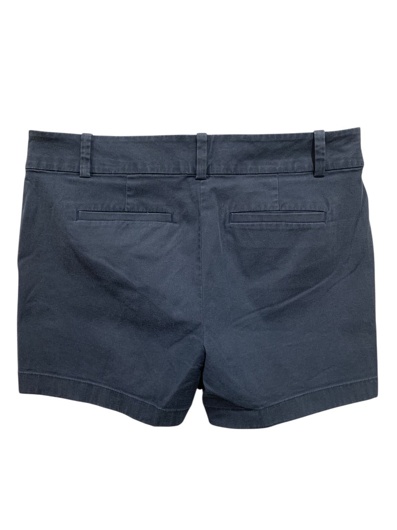 Size 8 Ann Taylor Womens City Short Chino Style Navy Blue 4.5" Inseam