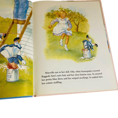 Lot of 4 Raggedy Ann and Andy Books Assorted Hardcover Jan Palmer