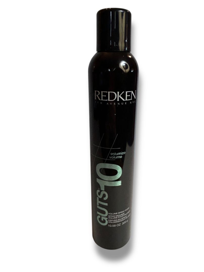 Redken Guts 10 Volume Spray Foam Mousse Medium Control 10.58 oz New