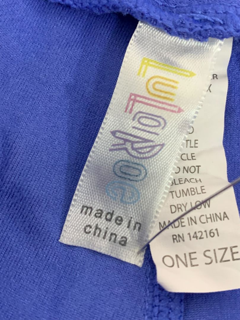 One Size LulaRoe Womens Leggings 3 Pair Assorted Purples Blues