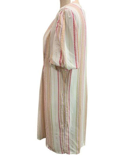 Size 14 Maggy London V-Neck Drop Shoulder Boho Dress