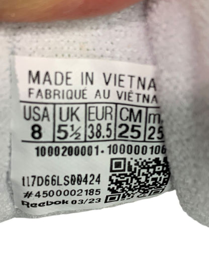 Size 8 Reebok Classic Womens White Leather Princess Walking Shoe Sneaker