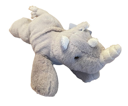 Aurora 9" Rhinoceros #31267 Plush Beanbag Plush New Gray