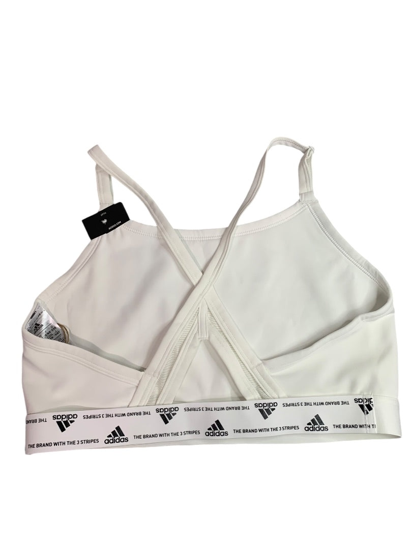 1X Adidas New Aeroreact Training Light Support 3 Stripes Bra HC7833