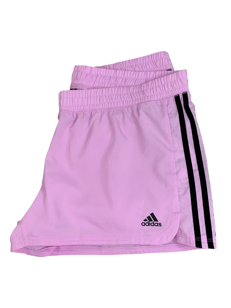 XL Adidas Womens New Pacer Shorts 3 Stripe Woven IM2344