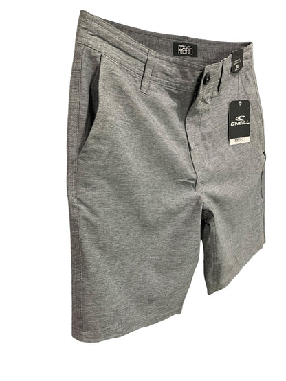 Size 30 O'Neill Mens New Hybrid Drifter Shorts Standard Fit Gray