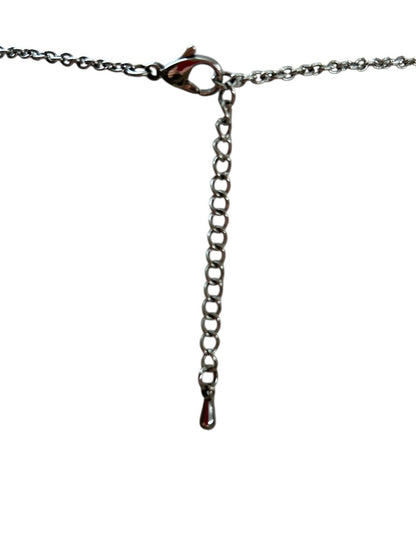 Silvertone Chain Necklace 16.5" plus 1.5" Extender Lobster Clasp