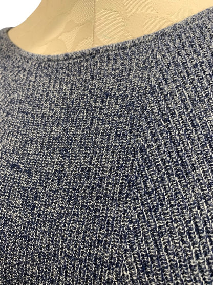 Petite Talbots Marled Knit Cashmere Blend Womens Tunic Sweater