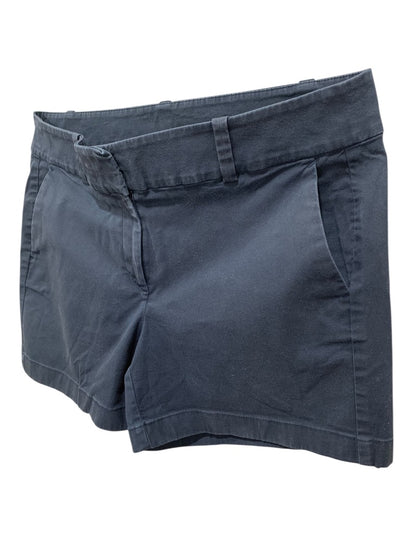 Size 8 Ann Taylor Womens City Short Chino Style Navy Blue 4.5" Inseam
