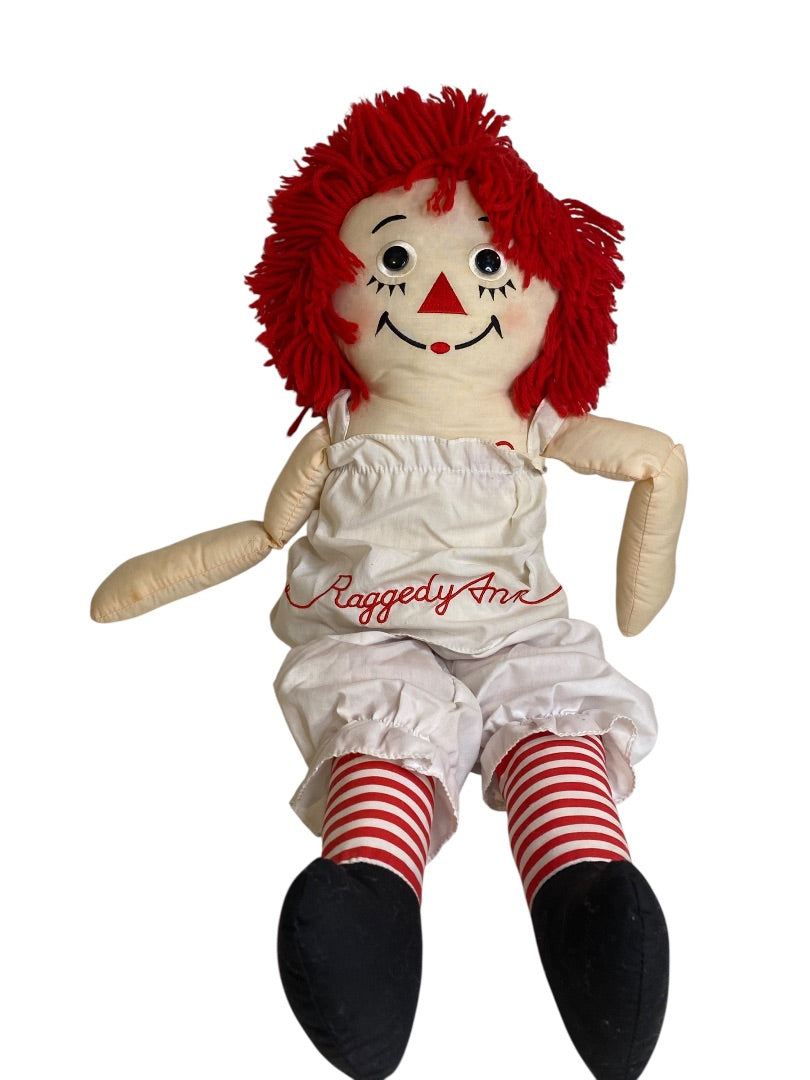 Vintage Applause Raggedy Ann Rag Doll 24" 85th Anniversary