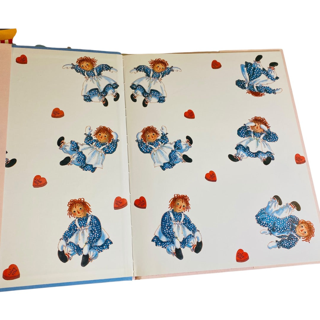 Lot of 4 Raggedy Ann and Andy Books Assorted Hardcover Jan Palmer