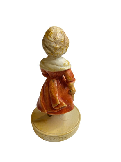 Sebastian Miniatures Signed Figurine The Pilgrims The Skipping Rope 1978 4"