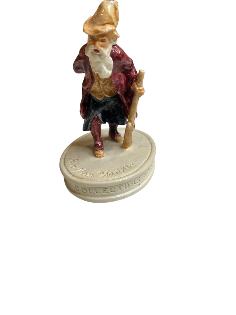 1980 Sebastian Miniatures Figurine Rip Van Winkle Collectors Society 3"