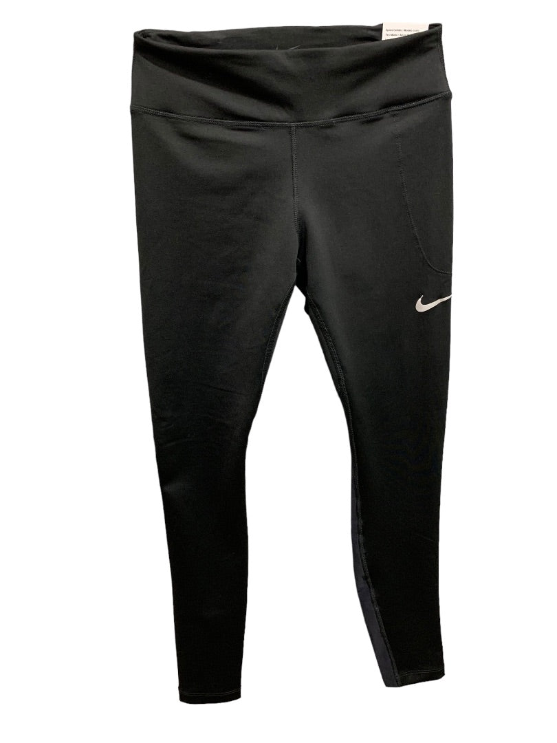 Small Nike Dri-Fit Womens New Black Fast Running Tights AT3103