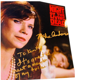 McKee Anderson Signed 8x10 Personalized Autograph Night of the Living Dead