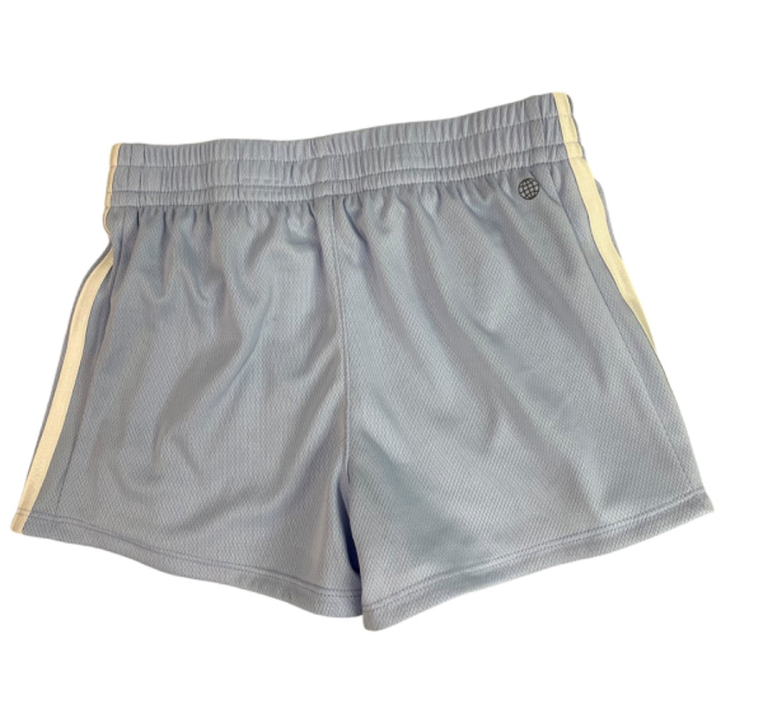 Small (7/8) Adidas Girls Light Blue Shorts Pull On AH4382