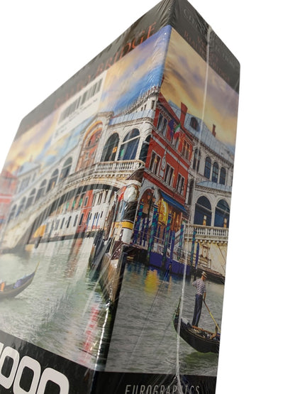 City Collection EuroGraphics Puzzle Venice-Rialto Bridge 1000 Piece Sealed