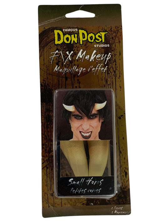 Appliance Horns Set of 2 New Small Horns Don Post Studios F/X Makeup