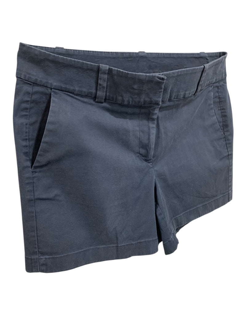 Size 8 Ann Taylor Womens City Short Chino Style Navy Blue 4.5" Inseam