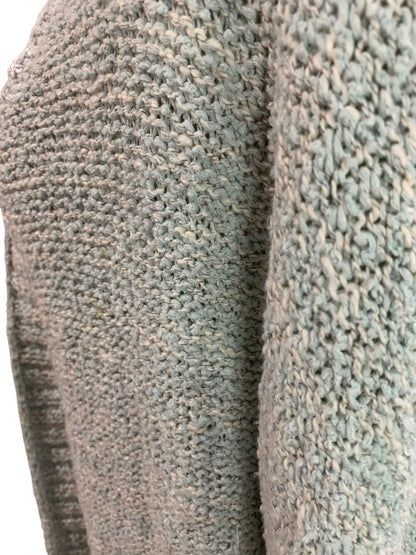 Large Pure Jill J.Jill Womens Open Soft Cardigan Sweater Blue Marled Knit