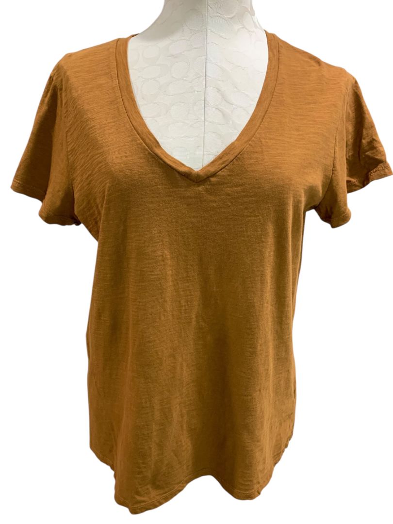 Size XL Universal Thread Brown V-Neck Womens Tshirt
