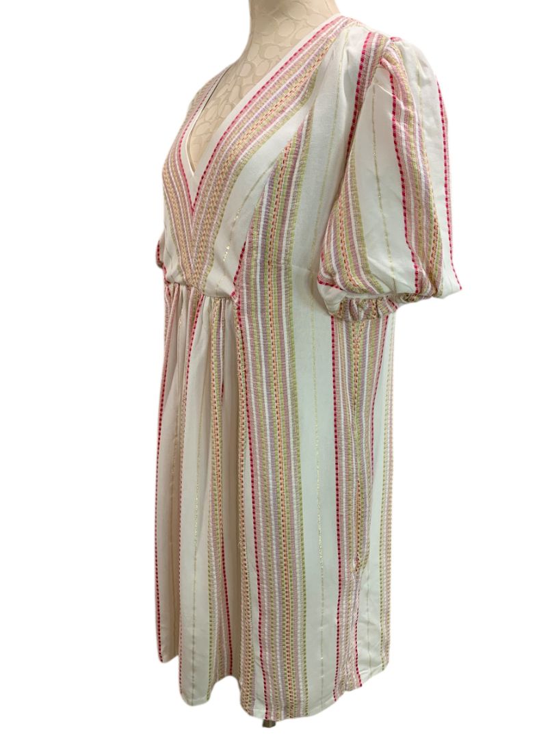 Size 14 Maggy London V-Neck Drop Shoulder Boho Dress