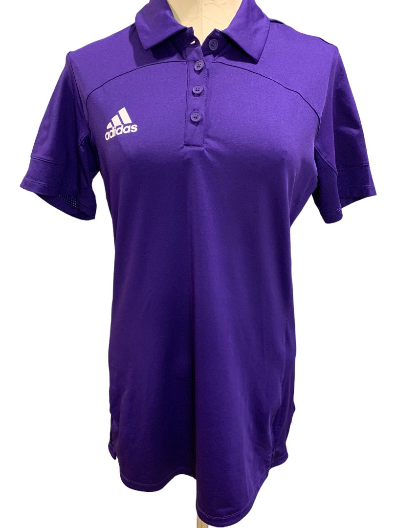 Medium Tall 2 Adidas New Women's Purple Under The Lights Coaches Polo FQ1791