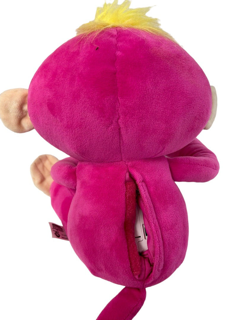 Fingerlings HUGS Bella Pink Interactive Talking Plush Monkey Pet Toy 17"