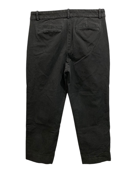 Size 10 J.Crew Womens Black Kallie Pants Straight Leg Crop Style BO899