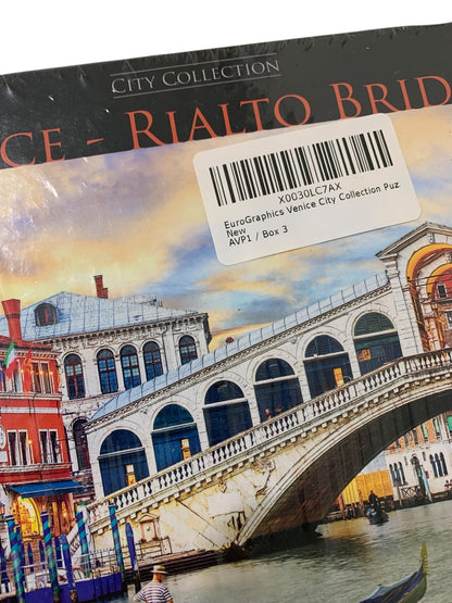 City Collection EuroGraphics Puzzle Venice-Rialto Bridge 1000 Piece Sealed