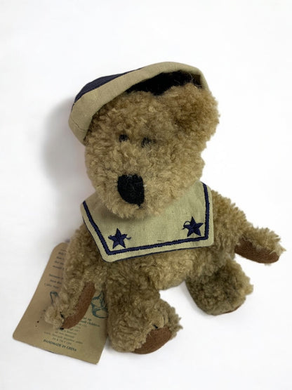 Boyds Bears Plush Jointed Chauncey 1990s Sailor Cap 6 Inch Articulated
