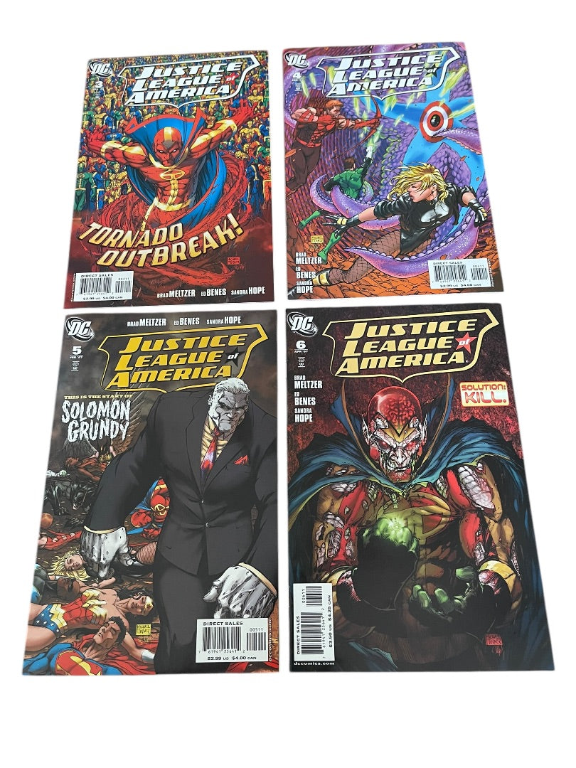 DC Justice League of America #3-26 Meltzer Benes Hope