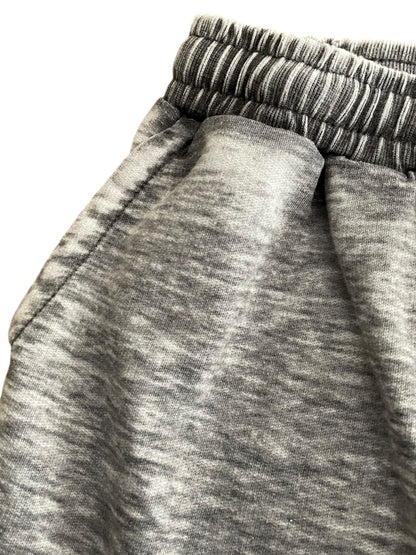 3X June & Delancey Elastic Waist Drawstring Shorts Gray Womens