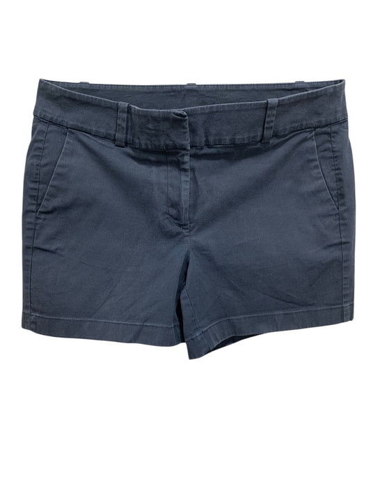 Size 8 Ann Taylor Womens City Short Chino Style Navy Blue 4.5" Inseam