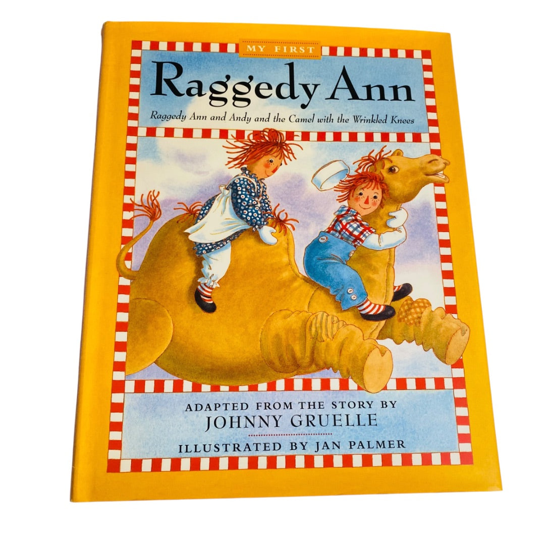 Lot of 4 Raggedy Ann and Andy Books Assorted Hardcover Jan Palmer