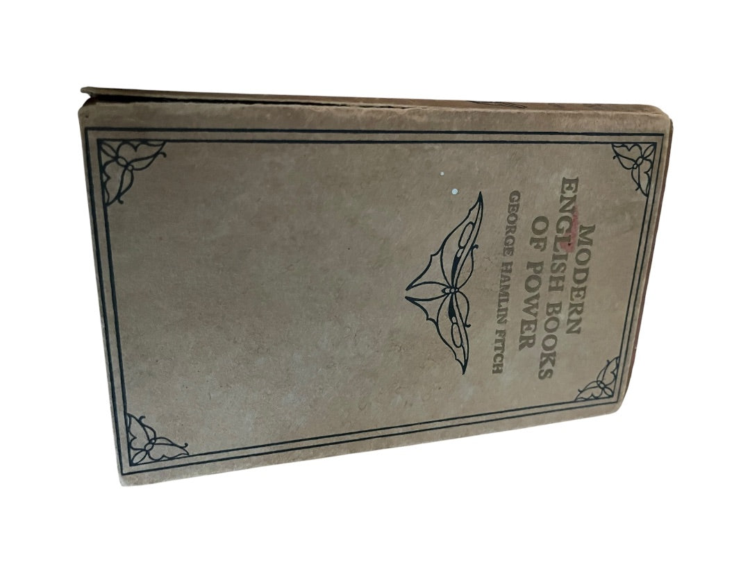 Modern English Books of Power George Hamlin Fitch 1913