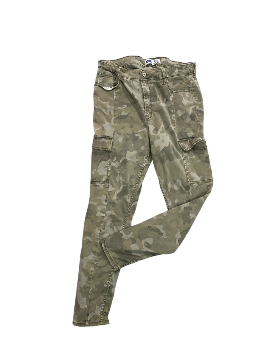 Size 16 Old Navy Rockstar Super Skinny Womens Cargo Pants High Rise