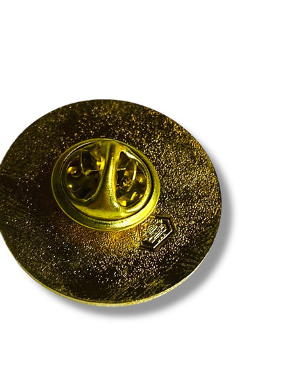 Vintage Kansas State Lapel Pin Council of Carpenters 1" Flower