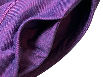 3X Duluth Trading Co Purple Stretch Skort Zip Pocket