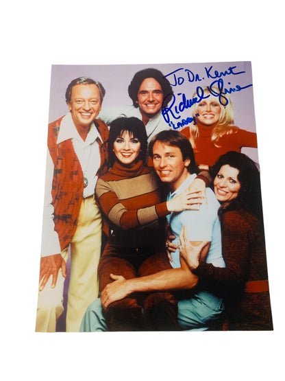 Signed Richard Kline Larry Three's Company Promo Photo 8x10 Personalized Autograph