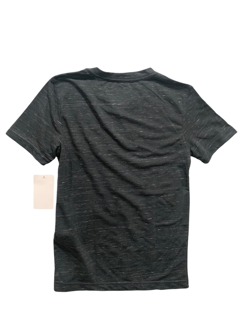 Small Hurley Boys V-Neck Gray Charcoal Heathered New Soft Tshirt Short Sleeve