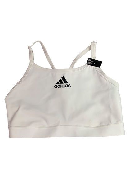 1X Adidas New Aeroreact Training Light Support 3 Stripes Bra HC7833