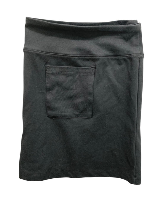 3X Coldwater Creek New Black Skort Knit Skirt Shorts