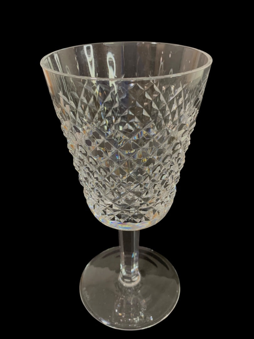 Waterford Crystal Alana Goblet 10 Ounce Cut 7 Inch