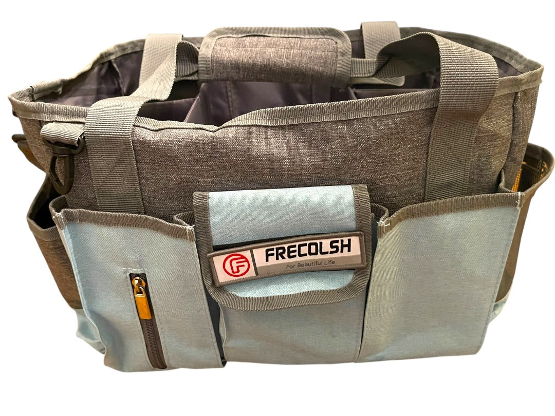 Frecolsh Large 15" Cleaning Caddy Organizer Wearable