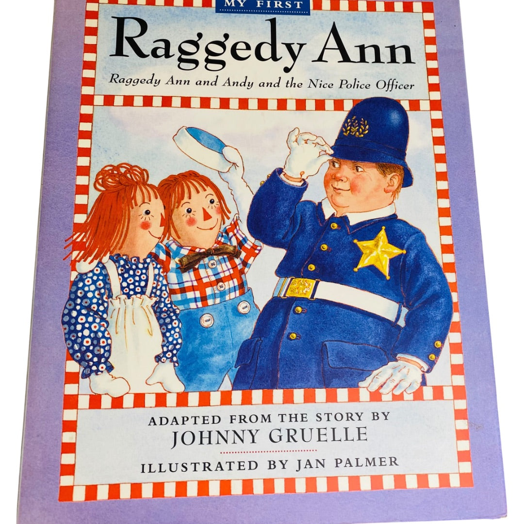 Lot of 4 Raggedy Ann and Andy Books Assorted Hardcover Jan Palmer